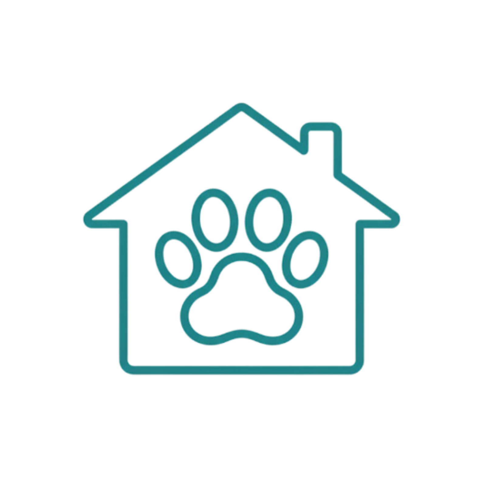 icône de maison pour illustrer les cours d'éducation canine Cani'Sens à domicile